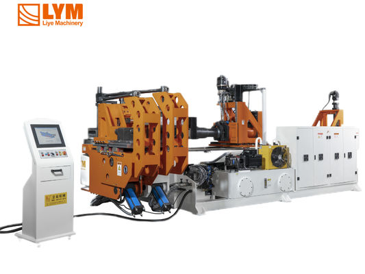 DW130CNC10A3S-T máquina automática de flexión de tubos CNC de 5,5 pulgadas de 10 ejes con flexión por empuje