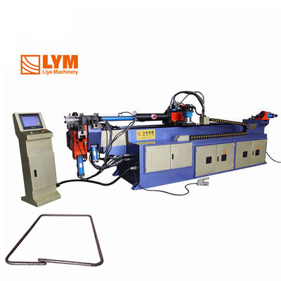 1Máquina de flexión de tuberías de 5 pulgadas CNC automática 2 servomotores 2 flequero de tubos de eje eléctrico