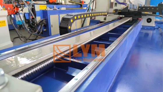Máquina automática de corte de tuberías de gas de aluminio máquina de corte de tubos cuadrados huecos 45 grados