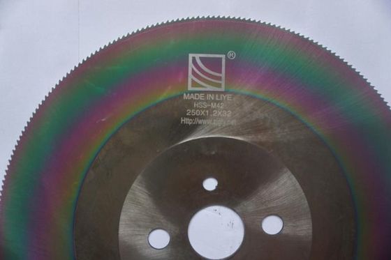 Cuchillas de sierra circulares con recubrimiento Hss para corte de metales