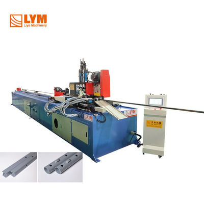 Máquina de perforar agujeros de tubería CNC Busbar Arc Notching Cutting Tail Pulling