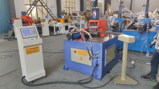 Máquina de muesca de tubería hidráulica CH60 Máquina de perforar tuberías galvanizadas de acero inoxidable