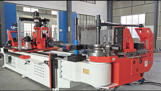 DW130CNC10A3S-T máquina automática de flexión de tubos CNC de 5,5 pulgadas de 10 ejes con flexión por empuje