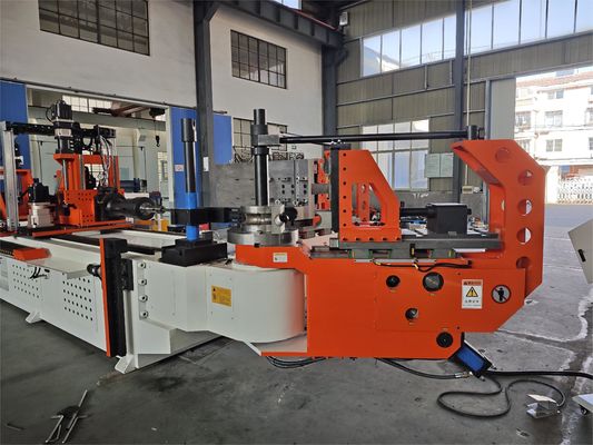 DW130CNC10A3S-T máquina automática de flexión de tubos CNC de 5,5 pulgadas de 10 ejes con flexión por empuje